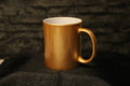 Edle Gold Glitzer Tasse