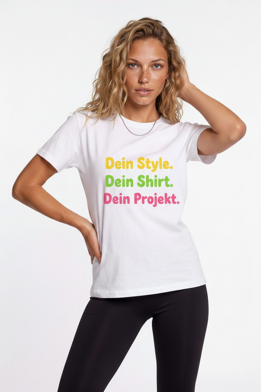 Gestalte dein Shirt – Dein Style, dein Projekt