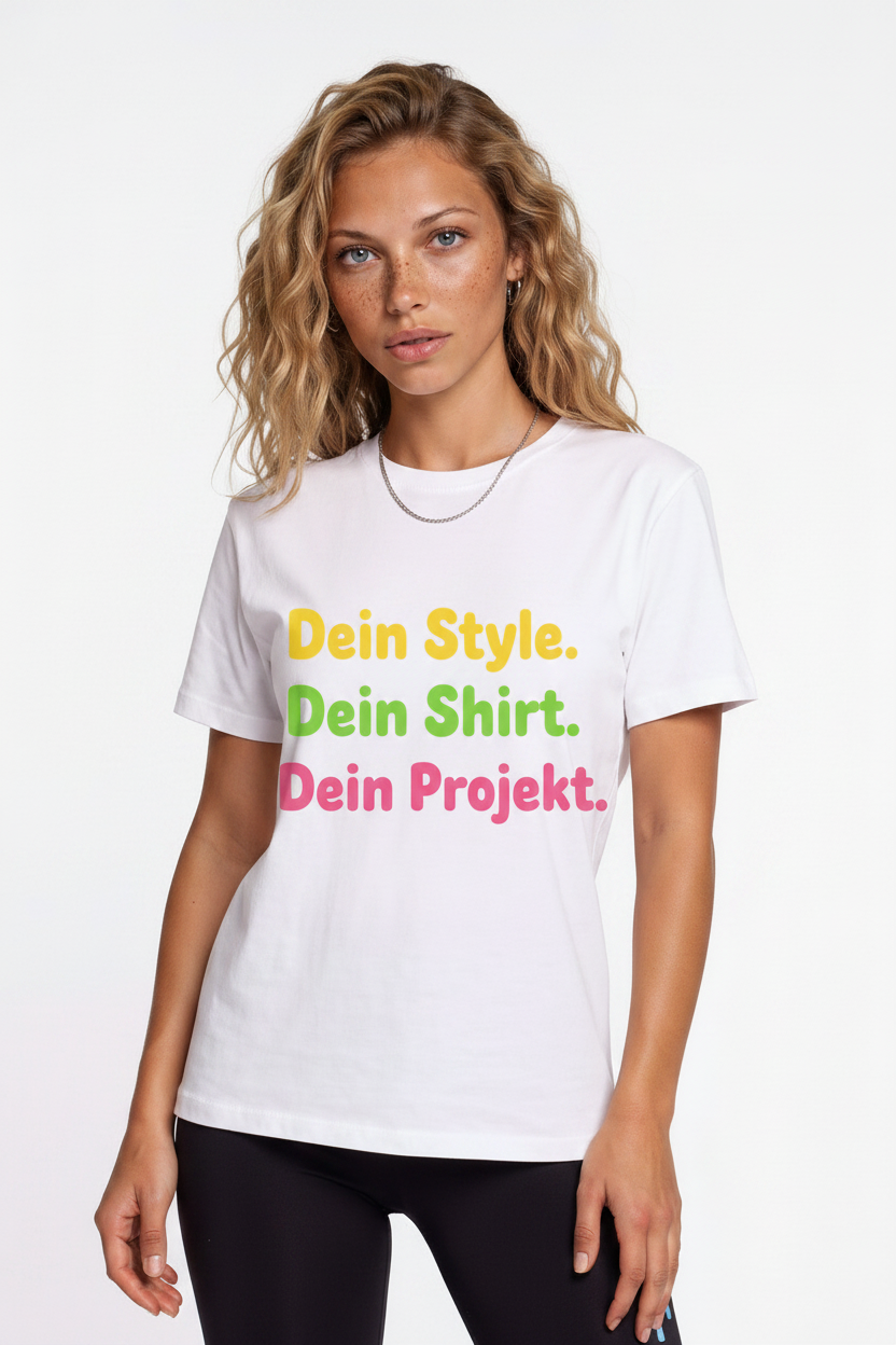 Gestalte dein Shirt – Dein Style, dein Projekt