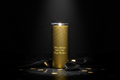 Gold Glitzer Thermobecher